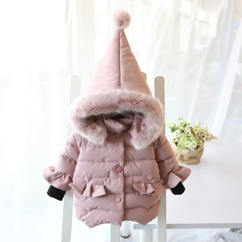 2017 Winter Jacket For Girls Fur Hooded Baby Toddler Girls Winter Coat Cotton-Padded Parka Thick Kids Children's Outwear JW2617
2017 Winter Jacket For Girls Fur Hooded Baby Toddler Girls Winter Coat Cotton-Padded Parka Thick Kids Children's Outwear JW2617
