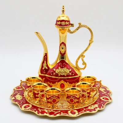 European-style creative metal vintage liquor antique Domestic wine set wedding Living room bar home wine pot fur Home Decoration
European-style creative metal vintage liquor antique Domestic wine set wedding Living room bar home wine pot fur Home Decoration