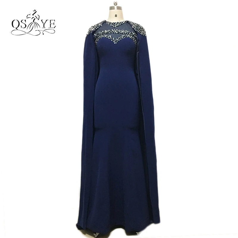 Vestido de festa 2018 New Arabian Formal Evening Dresses with Cape Beaded O-Neck Floor Length Satin Women Formal Party Gowns
Vestido de festa 2018 New Arabian Formal Evening Dresses with Cape Beaded O-Neck Floor Length Satin Women Formal Party Gowns