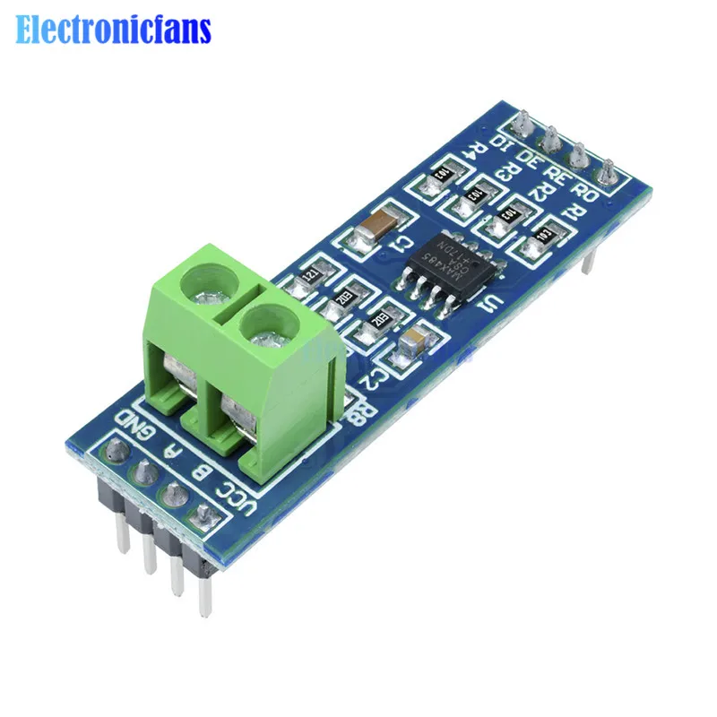 5PCS MAX485 Module RS-485 TTL Turn To RS485 MAX485CSA Converter Module For Arduino Microcontroller MCU Development Accessories
5PCS MAX485 Module RS-485 TTL Turn To RS485 MAX485CSA Converter Module For Arduino Microcontroller MCU Development Accessories