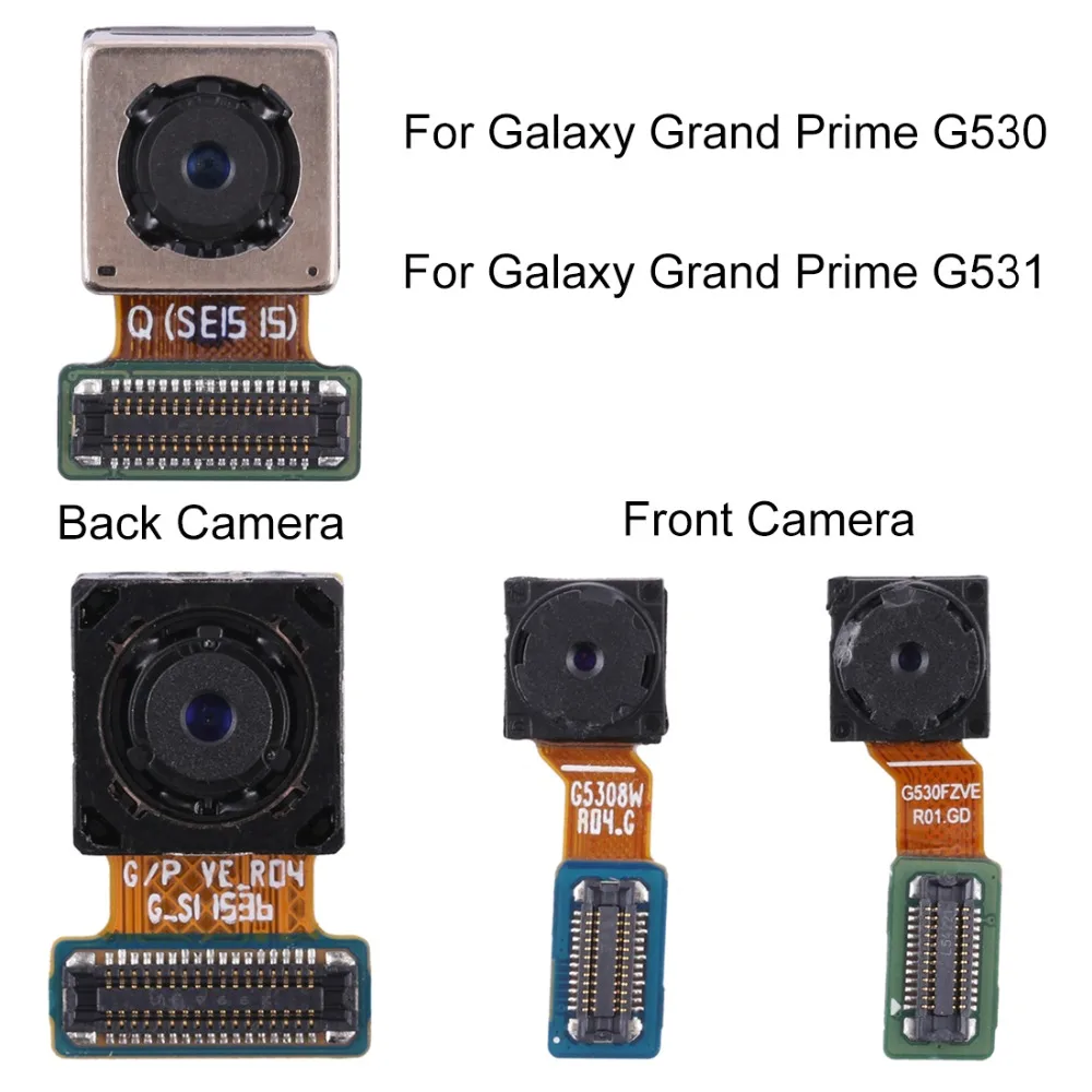 High Quality Camera Replacement for Galaxy Grand Prime G530 / G531 Front Facing Camera Module / Rear Camera Module
High Quality Camera Replacement for Galaxy Grand Prime G530 / G531 Front Facing Camera Module / Rear Camera Module