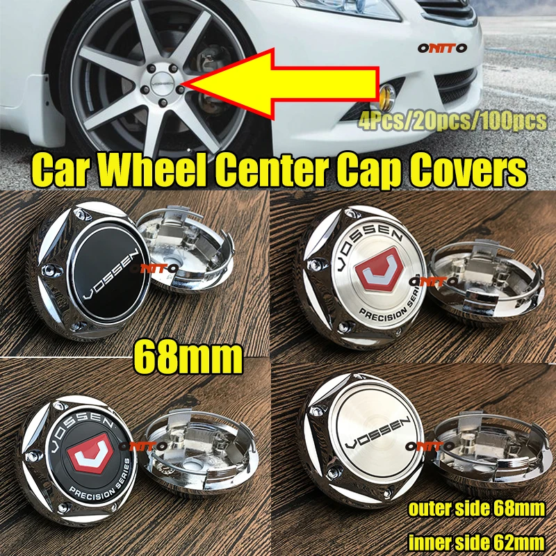 Car Accessory 4X/20X/100X 68mm Wheel Rim High Cap Chrome Wheel Hub Cap Covers VOSSEN logo Sticker 45MM for all type car styling
Car Accessory 4X/20X/100X 68mm Wheel Rim High Cap Chrome Wheel Hub Cap Covers VOSSEN logo Sticker 45MM for all type car styling