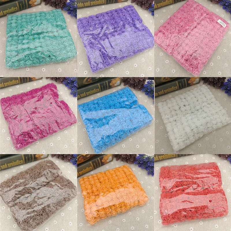 144pcs Mini Foam Rose Artificial Flowers for Home Wedding Car Decoration DIY Pompom Wreath Decorative Bridal Flower Fake Flower
144pcs Mini Foam Rose Artificial Flowers for Home Wedding Car Decoration DIY Pompom Wreath Decorative Bridal Flower Fake Flower
