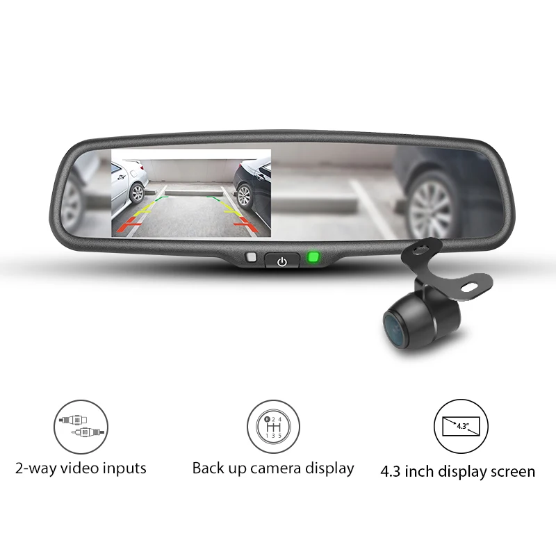 EK-043LA GERMID 2018 Factory OEM 4.3 inch Automotive Rear View Mirror Reverse Camera Safe Back Up Mirror Monitor for all Vechcle
EK-043LA GERMID 2018 Factory OEM 4.3 inch Automotive Rear View Mirror Reverse Camera Safe Back Up Mirror Monitor for all Vechcle