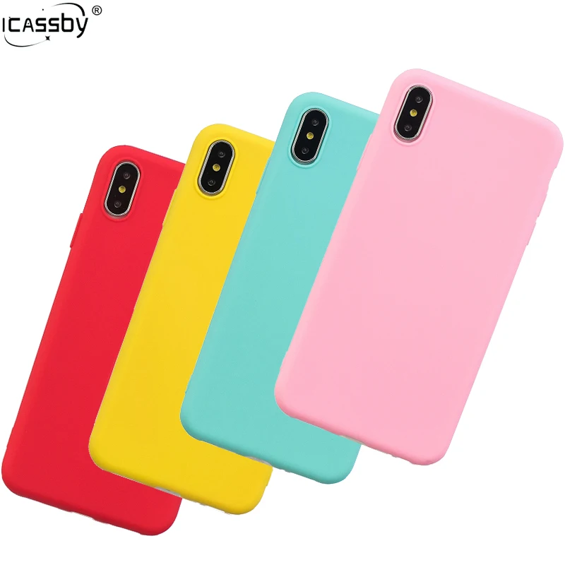 For iPhone 12 Pro Max 6 6s 8 X 5 5s SE XR XS MAX Candy Color Soft TPU Candy Color Back Cover For iPhone 11 7 8 Plus XS XR Case
For iPhone 12 Pro Max 6 6s 8 X 5 5s SE XR XS MAX Candy Color Soft TPU Candy Color Back Cover For iPhone 11 7 8 Plus XS XR Case