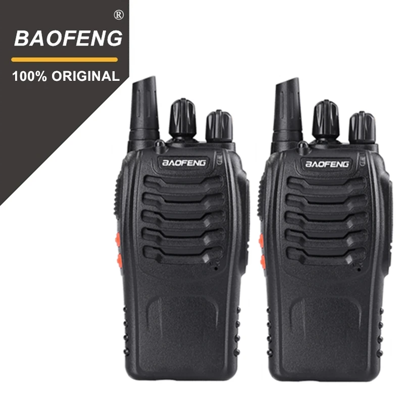 2 PCS Baofeng BF-888S Walkie Talkie 5W Two-way radio Portable CB Radio UHF 400-470MHz 16CH Comunicador Transmitter Transceiver
2 PCS Baofeng BF-888S Walkie Talkie 5W Two-way radio Portable CB Radio UHF 400-470MHz 16CH Comunicador Transmitter Transceiver