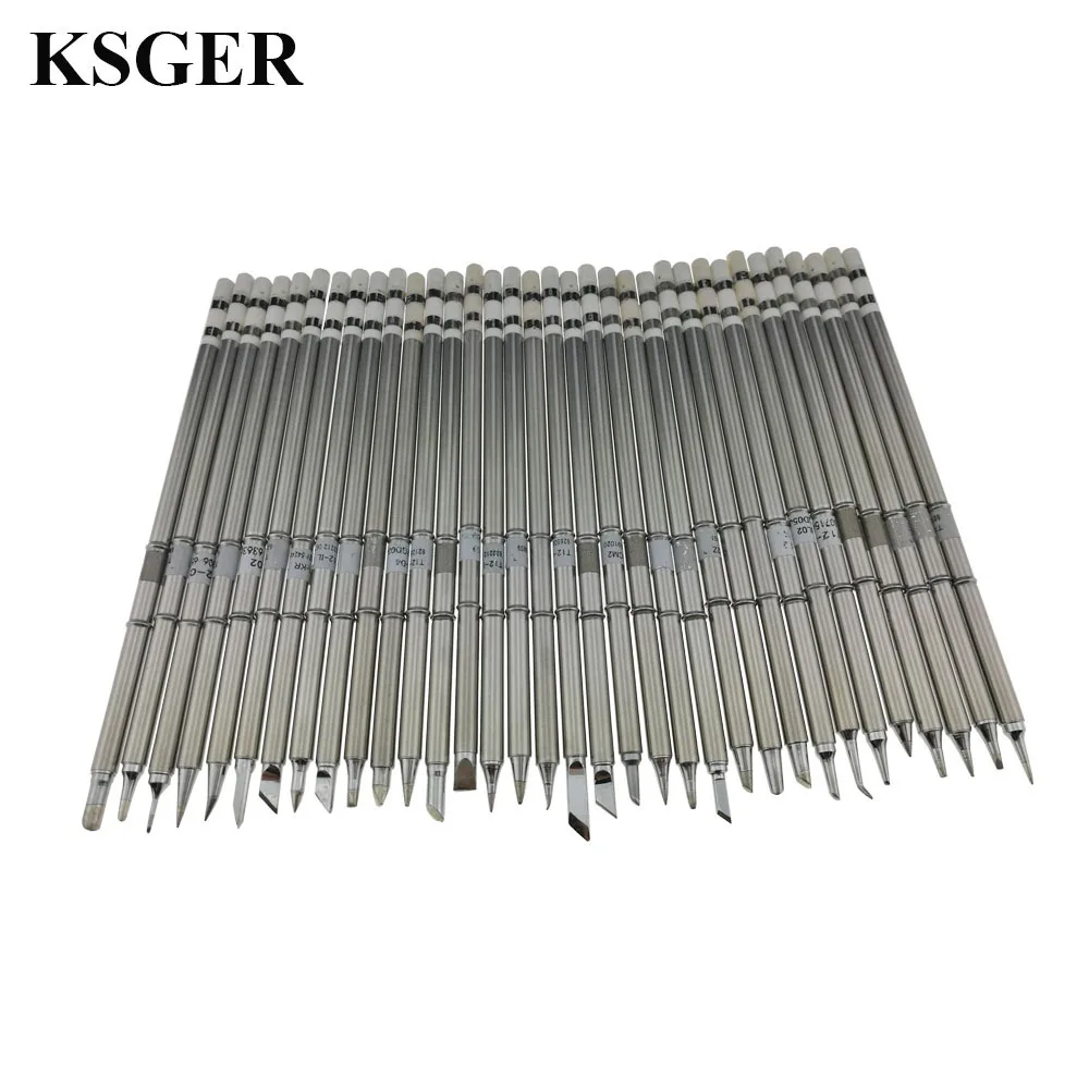 KSGER Electronic Tools Soldering Iron Tip For FX951 DIY Soldering Station 24V T12 Solder Temperature Controller Welding Handle
KSGER Electronic Tools Soldering Iron Tip For FX951 DIY Soldering Station 24V T12 Solder Temperature Controller Welding Handle