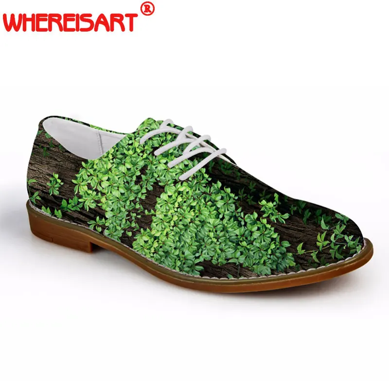 WHEREISART Luxury Men British Flats Fashion Green Plants Printed Casual Lace-up Shoes Formal Synthetic Leather Oxford Male Shoe
WHEREISART Luxury Men British Flats Fashion Green Plants Printed Casual Lace-up Shoes Formal Synthetic Leather Oxford Male Shoe