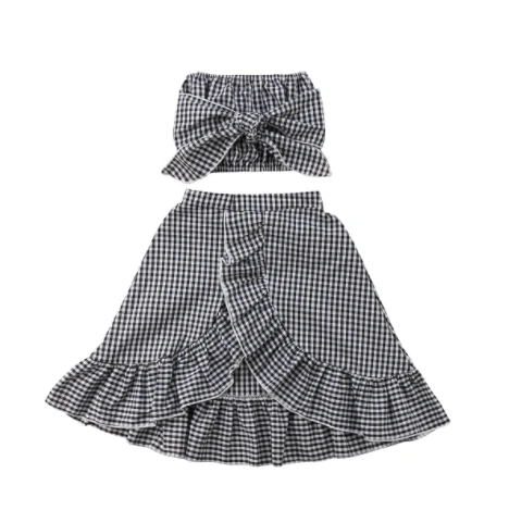 Newborn Baby Girl Summer Casual Outfits Set Off Shoulder Tops +Skirt Sundress Clothes 0-4T
Newborn Baby Girl Summer Casual Outfits Set Off Shoulder Tops +Skirt Sundress Clothes 0-4T