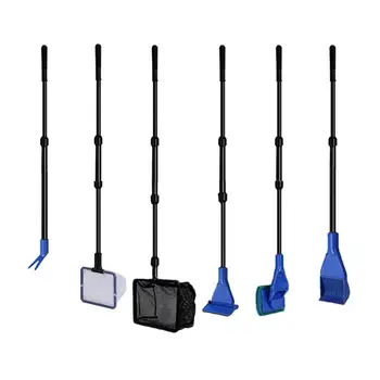 6 in 1 Aquarium Cleaning Tools Fish Tank And Aquarium Clean Set Fish Net Gravel Rake Algae Scraper Fork Sponge Brush Glass Clean
6 in 1 Aquarium Cleaning Tools Fish Tank And Aquarium Clean Set Fish Net Gravel Rake Algae Scraper Fork Sponge Brush Glass Clean