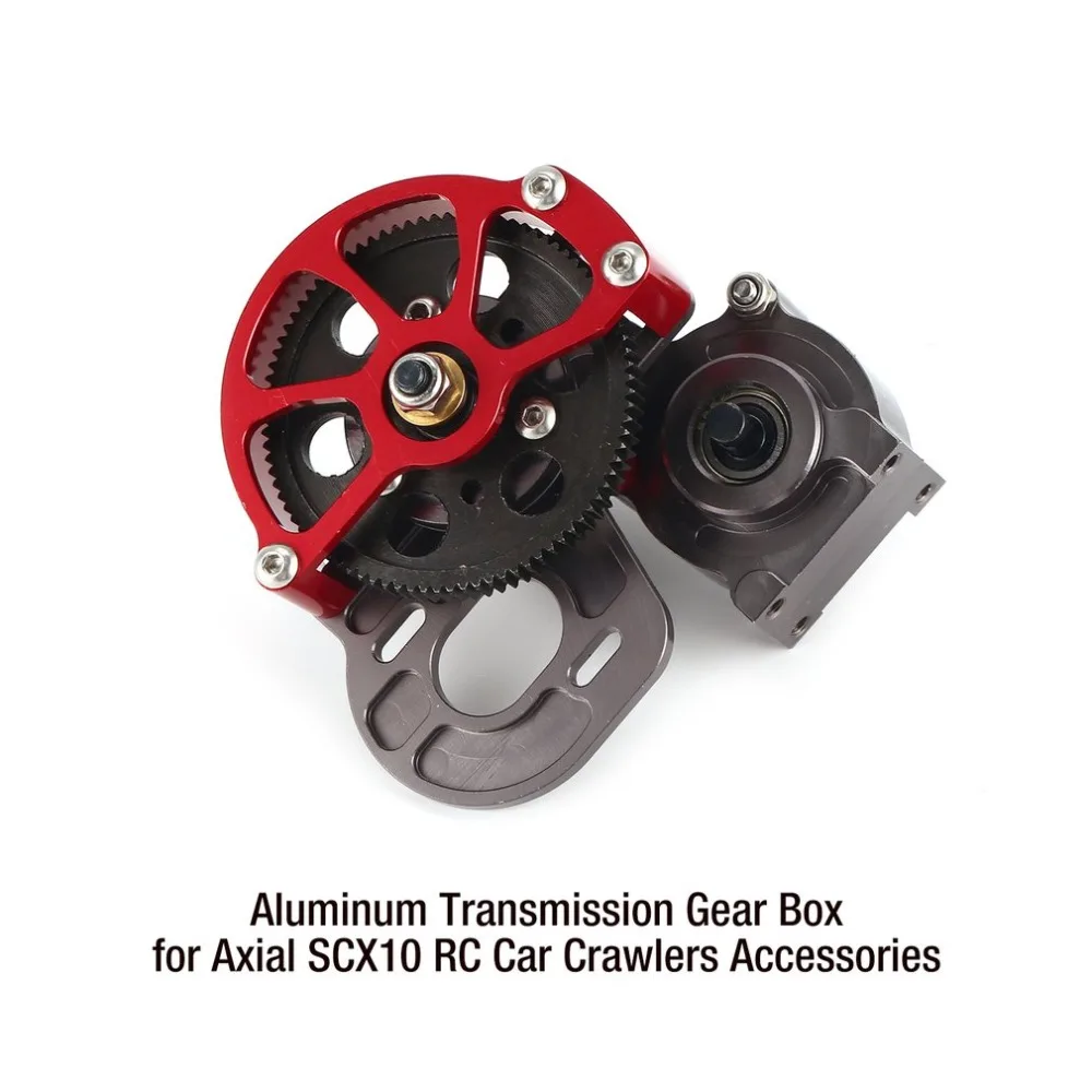 Aluminum Transfer Case Transmission Gearbox for 1/10 Monster Truck RC Car Crawler AXIAL SCX10 RC4WD REDCAT Accessories
Aluminum Transfer Case Transmission Gearbox for 1/10 Monster Truck RC Car Crawler AXIAL SCX10 RC4WD REDCAT Accessories