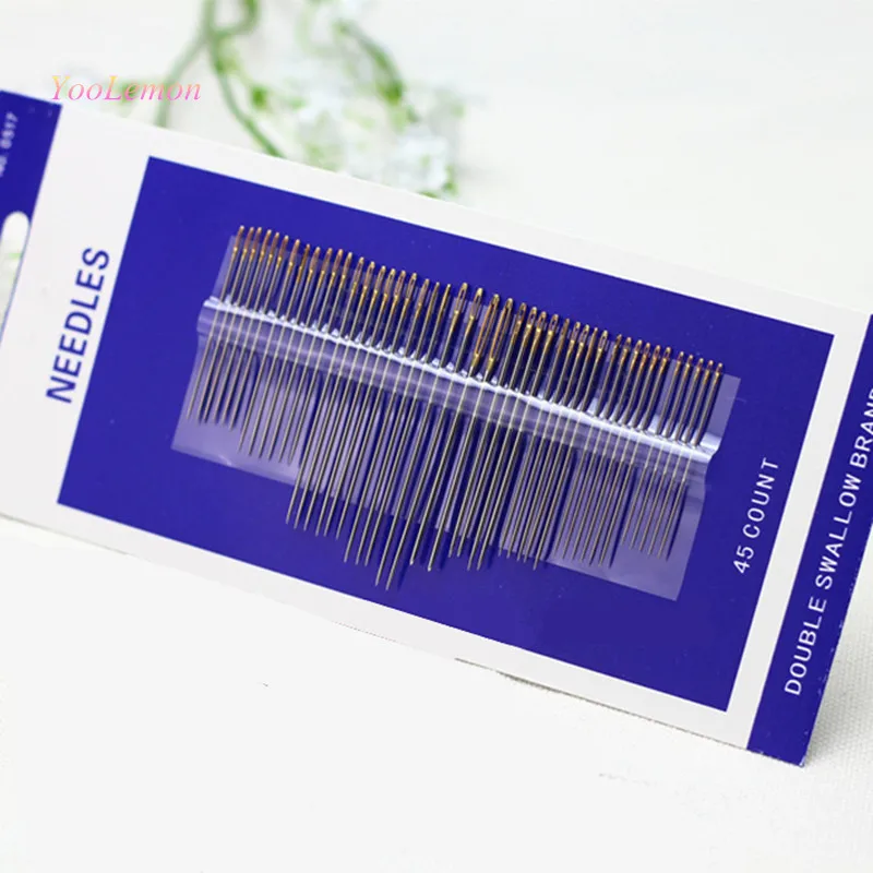 45pcs/1 set Assorted Hand Sewing Needles Pins Quilt Embroidery Mending Craft PIN07
45pcs/1 set Assorted Hand Sewing Needles Pins Quilt Embroidery Mending Craft PIN07
