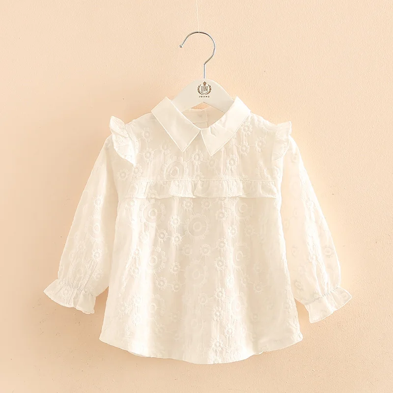 2017 Spring autumn Baby Girls Blouses White Lace Hollow Tops Kids Shirts Cute Sweety Baby Gilrs Shirt Casual Children Clothing
2017 Spring autumn Baby Girls Blouses White Lace Hollow Tops Kids Shirts Cute Sweety Baby Gilrs Shirt Casual Children Clothing