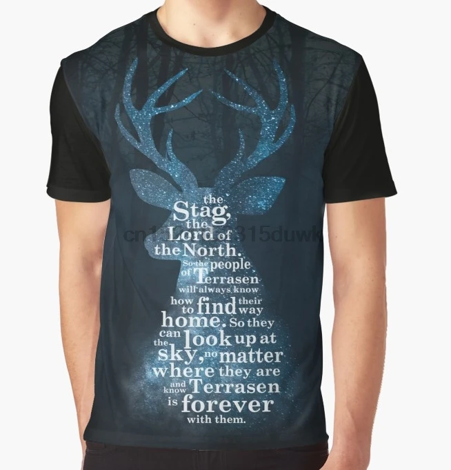 All Over Print T-Shirt Men Funy tshirt Throne of Glass The Stag the Lord of the North Graphic Tops Tee women t shirt
All Over Print T-Shirt Men Funy tshirt Throne of Glass The Stag the Lord of the North Graphic Tops Tee women t shirt