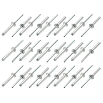 UXCELL 30Pcs Blind Rivets Aluminum/Steel Open End Rivet Fasteners For Aircraft Machines Electrical Appliances 5x30/35/40/45/50mm
UXCELL 30Pcs Blind Rivets Aluminum/Steel Open End Rivet Fasteners For Aircraft Machines Electrical Appliances 5x30/35/40/45/50mm