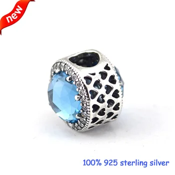 Fits Pandora Bracelets Radiant Hearts Silver Beads With Sky Blue Crystal 100% 925 Sterling Silver Charms DIY Wholesale 09293
Fits Pandora Bracelets Radiant Hearts Silver Beads With Sky Blue Crystal 100% 925 Sterling Silver Charms DIY Wholesale 09293