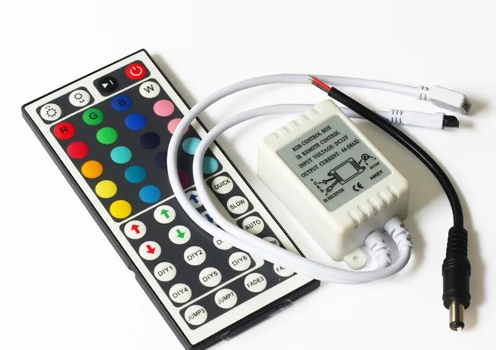 500 SETS DC 12V 44 Key LED IR Remote Controller for RGB SMD 5050 3528 LED Strip Light FEDEX FAST Shipping
500 SETS DC 12V 44 Key LED IR Remote Controller for RGB SMD 5050 3528 LED Strip Light FEDEX FAST Shipping