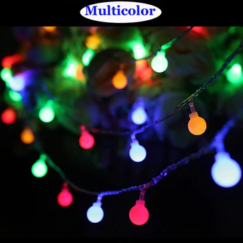 10pcs/lot 10M led string lights with 100led ball holiday decoration lamp for Wedding Party Festival Christmas outdoor lighting
10pcs/lot 10M led string lights with 100led ball holiday decoration lamp for Wedding Party Festival Christmas outdoor lighting