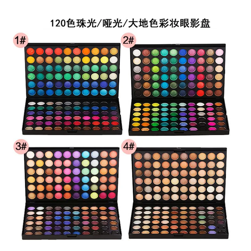 Global fashion 120 color eye shadow makeup tray Warm color earth color smoke makeup eye shadow Makeup professional eye shadow
Global fashion 120 color eye shadow makeup tray Warm color earth color smoke makeup eye shadow Makeup professional eye shadow