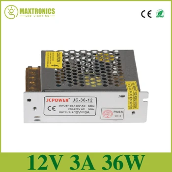 12V 3A 36W Switching Power Supply Driver for LED Strip AC 110-240V Input to DC 12V
12V 3A 36W Switching Power Supply Driver for LED Strip AC 110-240V Input to DC 12V