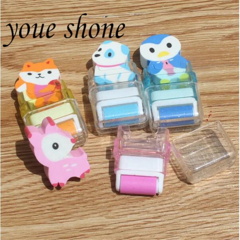 1PCS Cartoon kawaii Eraser Cute Student Creative Stationery Prizes Rubber Animal Wheel Erasers for Pencil Genuine
1PCS Cartoon kawaii Eraser Cute Student Creative Stationery Prizes Rubber Animal Wheel Erasers for Pencil Genuine