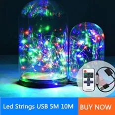 led strings usb light