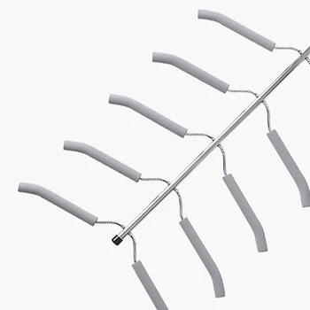 Multilayer Hanger Stainless Steel Clothing Storage Racks Home Clothing Storage Holder Racks Wardrobe Laundry Drying Rack
Multilayer Hanger Stainless Steel Clothing Storage Racks Home Clothing Storage Holder Racks Wardrobe Laundry Drying Rack