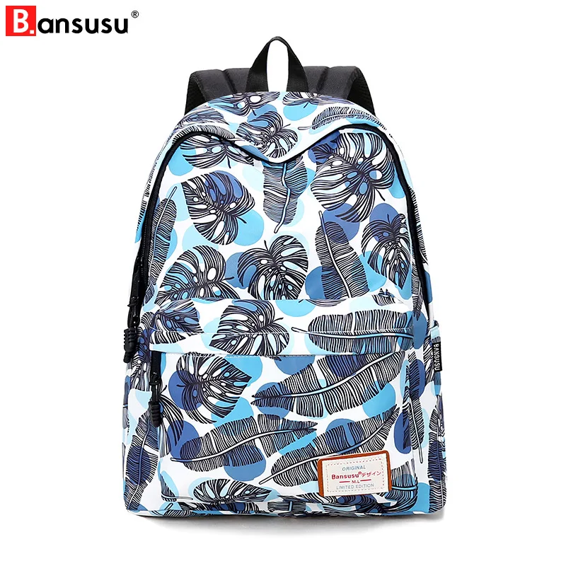 ANSUSU Waterproof Backpacks female Korean College Student Travel Bag Backpacks for teens Cute Leaves Printing Book Bag
ANSUSU Waterproof Backpacks female Korean College Student Travel Bag Backpacks for teens Cute Leaves Printing Book Bag