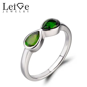 Leige Jewelry Chrome Diopside Ring Pear Cut Gemstone Double Stone Infinity Rings for Her Fine Romantic Jewelry Valentine Gifts
Leige Jewelry Chrome Diopside Ring Pear Cut Gemstone Double Stone Infinity Rings for Her Fine Romantic Jewelry Valentine Gifts