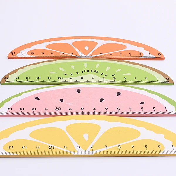 1PC Wooden Fruit Rulers 15cm Kawaii Measuring Straight Ruler Stationery Drawing Gift School Kids Supplies (ss-1696)
1PC Wooden Fruit Rulers 15cm Kawaii Measuring Straight Ruler Stationery Drawing Gift School Kids Supplies (ss-1696)