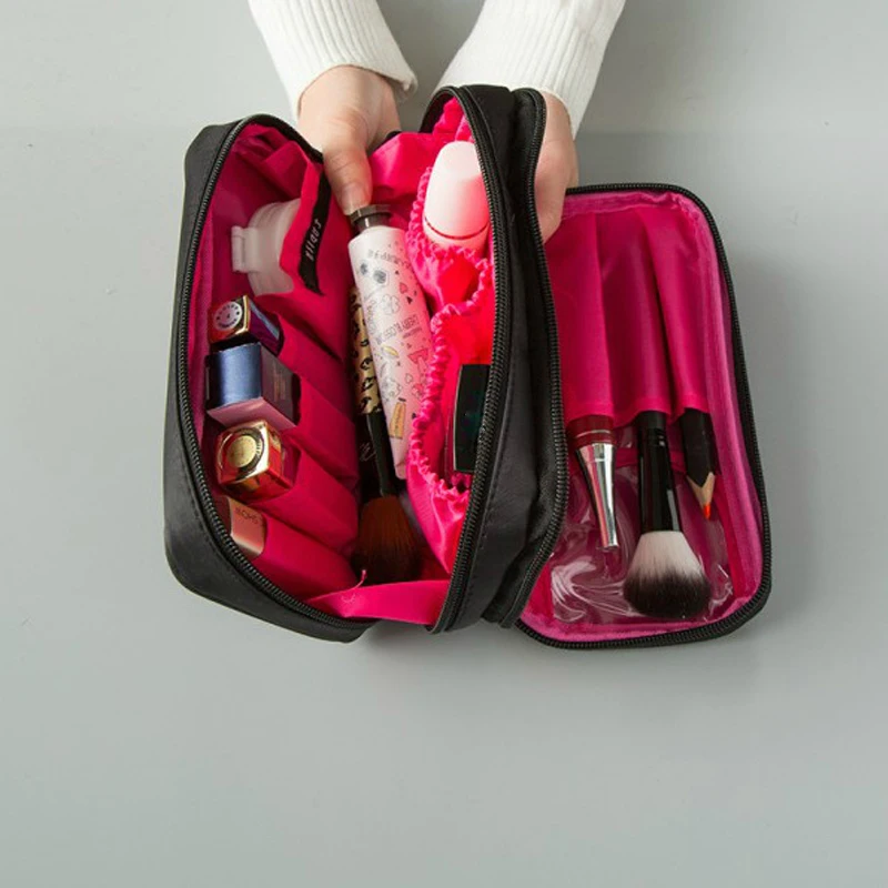 The New Zipper Man Women Makeup Bag Nylon Cosmetic Bag Beauty Case Make Up Organizer Toiletry Bag Kits Storage Travel Wash Pouch
The New Zipper Man Women Makeup Bag Nylon Cosmetic Bag Beauty Case Make Up Organizer Toiletry Bag Kits Storage Travel Wash Pouch
