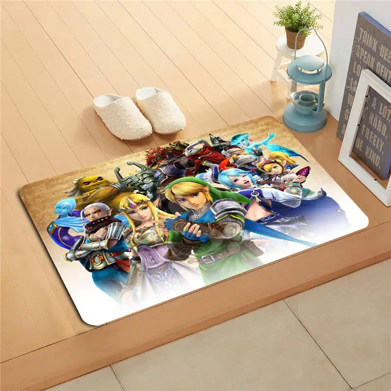 W620#11 Custom the legend of zelda Anime Watercolor Painting Doormat Home Decor Door mat Floor Mat Bath Mats foot pad F-#9
W620#11 Custom the legend of zelda Anime Watercolor Painting Doormat Home Decor Door mat Floor Mat Bath Mats foot pad F-#9