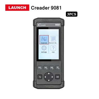 3pcs/lots Launch CReader 9081 Diagnostic-tool OBD2 Scanner with Multilingual Language X431 CR9081 Support ABS/SAS Systems
3pcs/lots Launch CReader 9081 Diagnostic-tool OBD2 Scanner with Multilingual Language X431 CR9081 Support ABS/SAS Systems