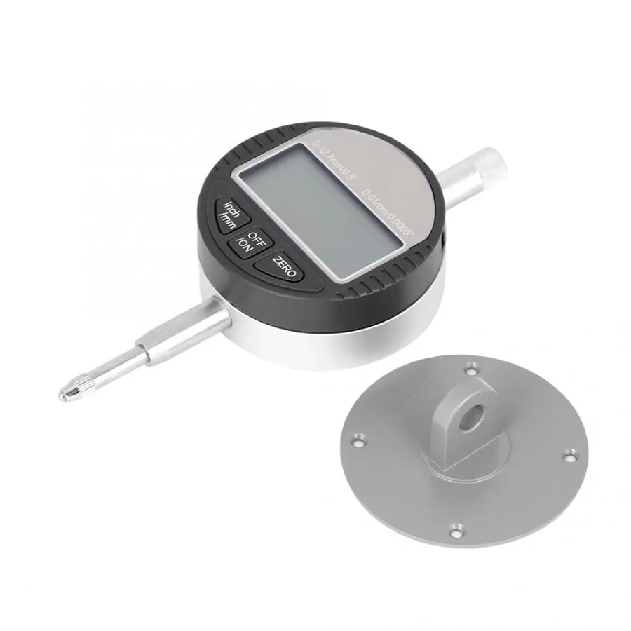 Digital Probe Indicator Gauge 0-12.7mm/0.5'' Clock DTI 0.01mm/0.0005'' Test Dial Test Indicator
Digital Probe Indicator Gauge 0-12.7mm/0.5'' Clock DTI 0.01mm/0.0005'' Test Dial Test Indicator