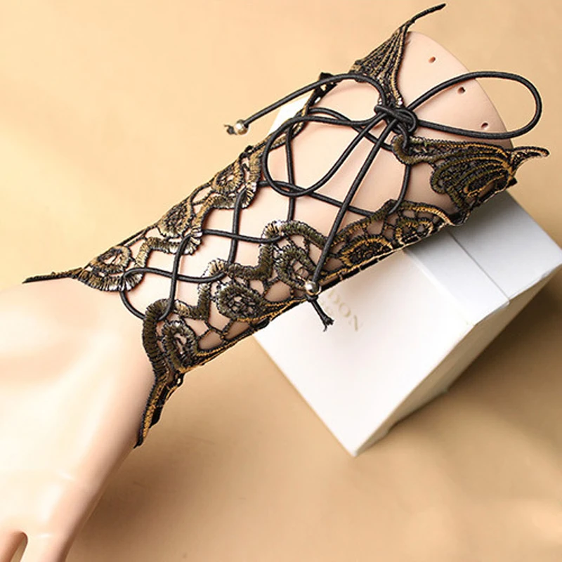 Sexy Charm Luxury Gold Black Lace Rhinestone Flower Pattern Slave Finger Chain Bracelets Wedding Bridal Party Jewelry
Sexy Charm Luxury Gold Black Lace Rhinestone Flower Pattern Slave Finger Chain Bracelets Wedding Bridal Party Jewelry