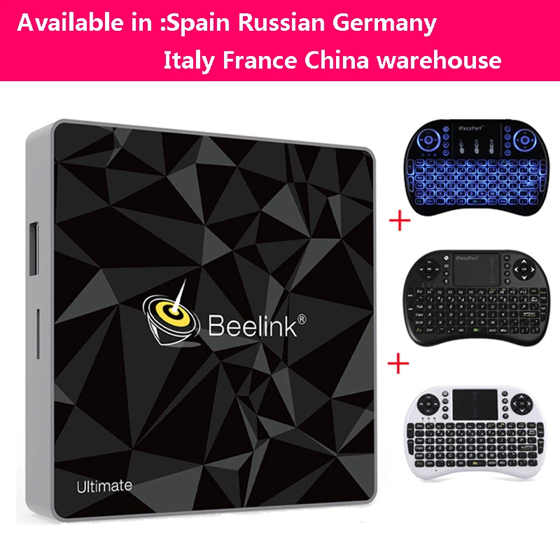 Beelink GT1-A/GT1 Ultimate TV Box 3G 32G Amlogic S912 Octa Core CPU DDR4 2.4G+5.8G Dual WiFi Android7.1 Set Top Box Media Player
Beelink GT1-A/GT1 Ultimate TV Box 3G 32G Amlogic S912 Octa Core CPU DDR4 2.4G+5.8G Dual WiFi Android7.1 Set Top Box Media Player