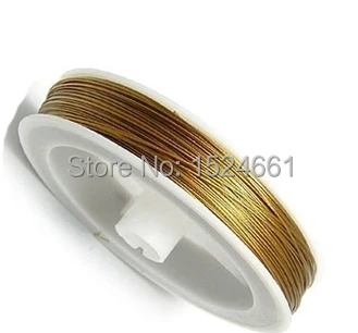 Plated Steel Beading Wire 0.45mm, sold per lot of 1 roll(80M) *waxed thread for leather leather cord rope copper wire
Plated Steel Beading Wire 0.45mm, sold per lot of 1 roll(80M) *waxed thread for leather leather cord rope copper wire