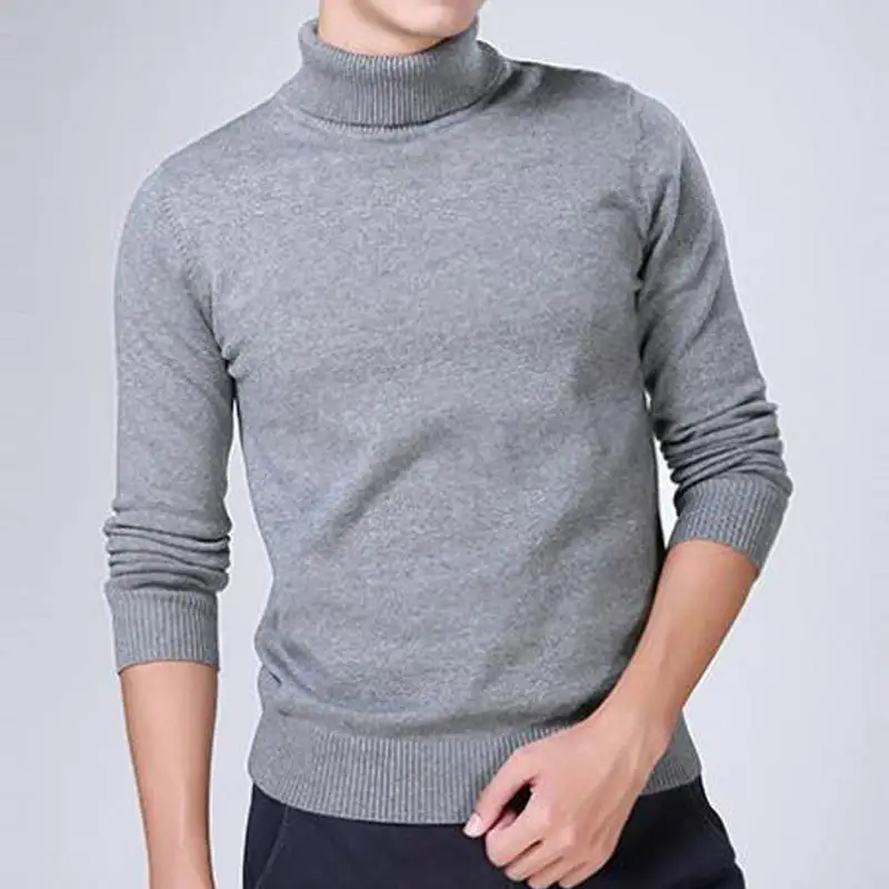 Harajuku men Solid Color Turtleneck Loose Brief Thermal Thickening Retro Sweater male simple Knitted Jumper And Pullover
Harajuku men Solid Color Turtleneck Loose Brief Thermal Thickening Retro Sweater male simple Knitted Jumper And Pullover