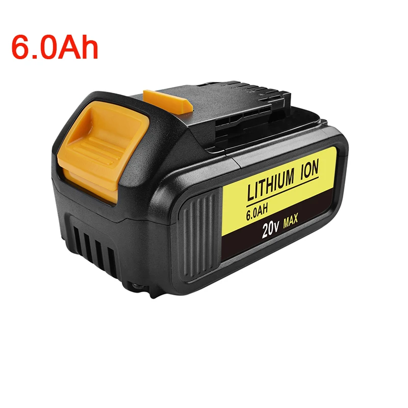 BATTOOL 1 Pcs 6000mAh Replacement Battery 20 Volt Battery Pack For DEWALT DCB200 DCB204 Li-Ion Power Tool DCB180 DCB181 DCB182
BATTOOL 1 Pcs 6000mAh Replacement Battery 20 Volt Battery Pack For DEWALT DCB200 DCB204 Li-Ion Power Tool DCB180 DCB181 DCB182