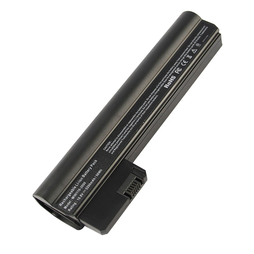 5200mAh for HP Laptop battery Mini 110-3000 PC Series for compaq Mini cq10-400 PC HSTNN-CB1U HSTNN-E04C HSTNN-CB1T T TY06 06TY
5200mAh for HP Laptop battery Mini 110-3000 PC Series for compaq Mini cq10-400 PC HSTNN-CB1U HSTNN-E04C HSTNN-CB1T T TY06 06TY
