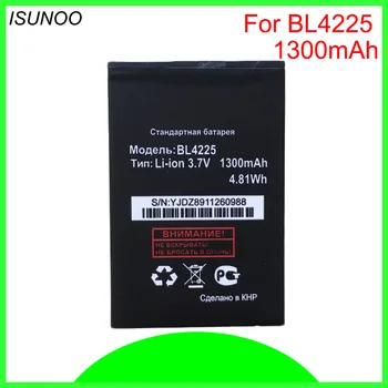 ISUNOO 1300mAh New 100% High Quality BL4225 Battery for FLY BL4225 mobile phone battery replacement
ISUNOO 1300mAh New 100% High Quality BL4225 Battery for FLY BL4225 mobile phone battery replacement