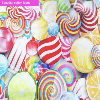 Wide 145cm Beatuiful Colourful Candy Digital Printing Cotton Fabric Sewing Material Quilting Patchwork Diy Girl Dress Clothing
Wide 145cm Beatuiful Colourful Candy Digital Printing Cotton Fabric Sewing Material Quilting Patchwork Diy Girl Dress Clothing
