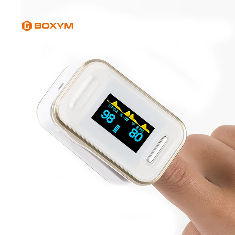 BOXYM Finger Pulse Oximeter SPO2 PR OLED Digital display pulse monitor oximeter De Dedo Pulsossimetro CE FDA Approved
BOXYM Finger Pulse Oximeter SPO2 PR OLED Digital display pulse monitor oximeter De Dedo Pulsossimetro CE FDA Approved