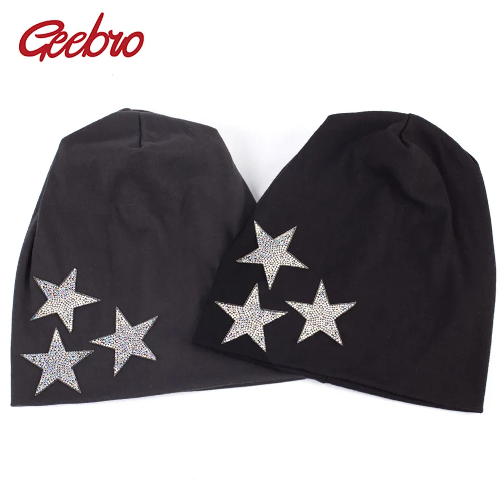 Geebro Women's Star Beanie Hat Autumn Fashion Colorful Stars Solid Slouchy Beanies for Ladies Knitted Plain Skullies Bone Hats
Geebro Women's Star Beanie Hat Autumn Fashion Colorful Stars Solid Slouchy Beanies for Ladies Knitted Plain Skullies Bone Hats