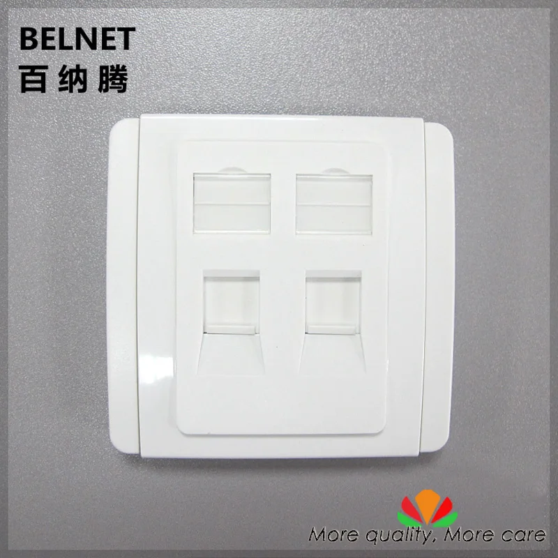 86 dual-port panel with identity window 2 jacks telephone computer network socket panel Compatible with variety of AMP modules
86 dual-port panel with identity window 2 jacks telephone computer network socket panel Compatible with variety of AMP modules