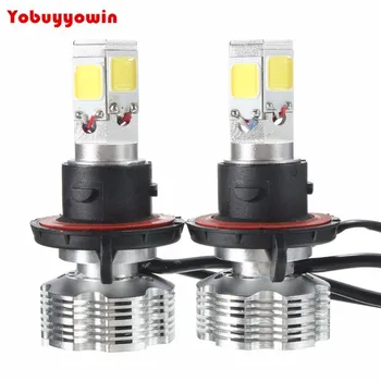 Pair 120W 12000lm COB LED Car Headlight Kit H13 9008 P26.4T Hi/low beams White 6000K Bulb No Error Canbus For Auto Cars Vehicles
Pair 120W 12000lm COB LED Car Headlight Kit H13 9008 P26.4T Hi/low beams White 6000K Bulb No Error Canbus For Auto Cars Vehicles