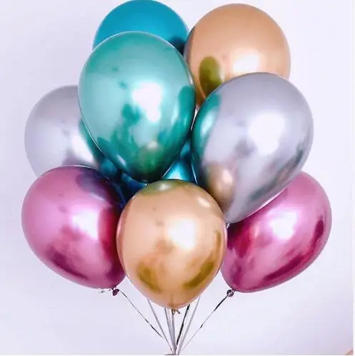 10pcs/lot 12inch Chrome Latex Air Helium Balloons Baby Bridal Shower Wedding Birthday Party Metallic Gold Silver Decor Kids Ball
10pcs/lot 12inch Chrome Latex Air Helium Balloons Baby Bridal Shower Wedding Birthday Party Metallic Gold Silver Decor Kids Ball