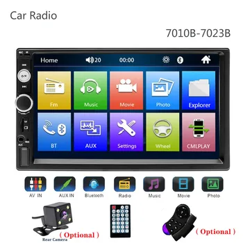 Universal 2 din Car Multimedia Player Autoradio 2din Stereo 7" Touch Screen Video MP5 Auto Radio Backup Camera
Universal 2 din Car Multimedia Player Autoradio 2din Stereo 7" Touch Screen Video MP5 Auto Radio Backup Camera