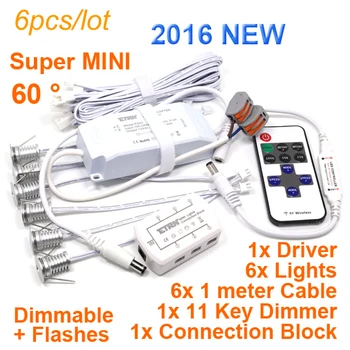 Smart downlight 6PCS/Set Super Mini 1W 15mm Led Spotlight Lamp With Dimmable Driver and Romote Control Lighting free shipping
Smart downlight 6PCS/Set Super Mini 1W 15mm Led Spotlight Lamp With Dimmable Driver and Romote Control Lighting free shipping