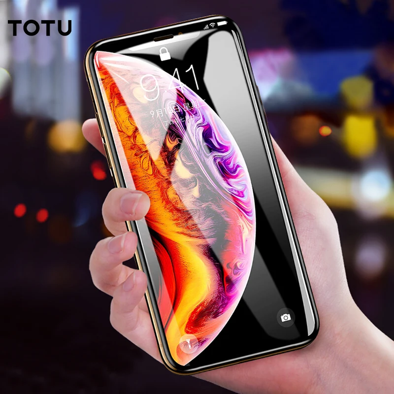 Защитная пленка для экрана с мягким краем iPhone X Xr Xs Max HD защитная из закаленного